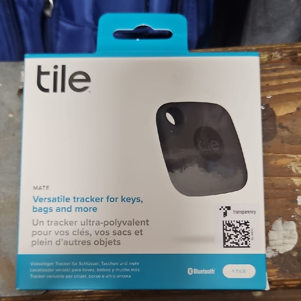 Tile Mate Bluetooth Tracker - Black